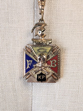 Load image into Gallery viewer, Antique Knights of Pythias Pendant