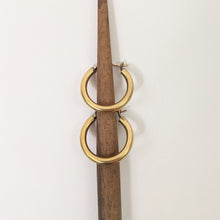 Load image into Gallery viewer, Victorian Hoop Earrings