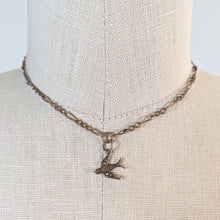 Load image into Gallery viewer, RESERVED | Edwardian Swallow Necklace