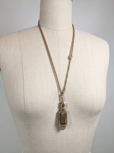 RESERVED | Victorian Lorgnette + Chain