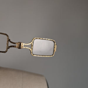 RESERVED | Victorian Lorgnette + Chain