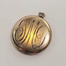 Load image into Gallery viewer, RESERVED - 1900s Crescent Moon + Star Locket