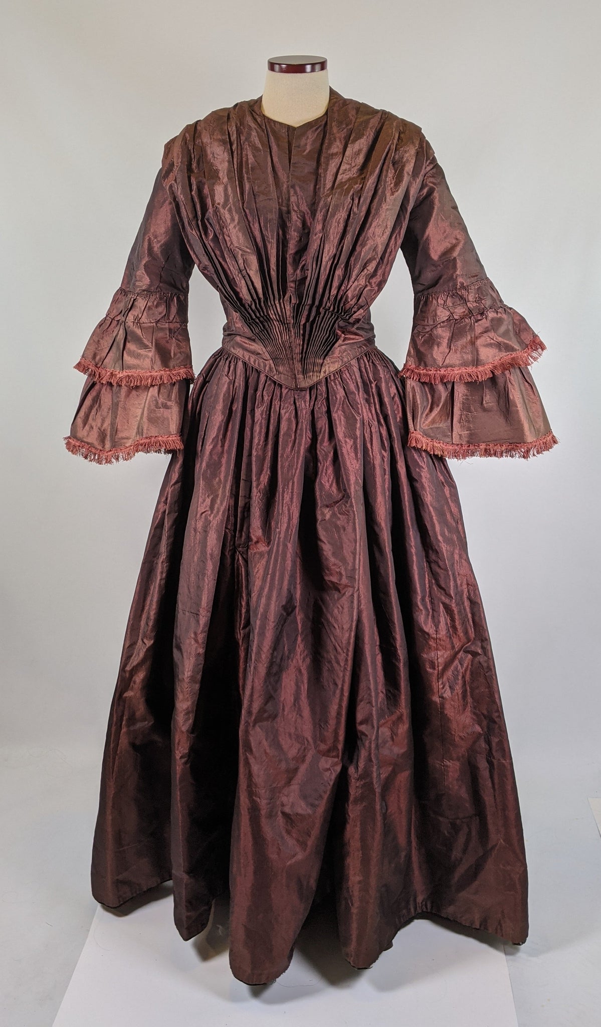 Late 1840s - 1850 Silk Gown – Witchy Vintage