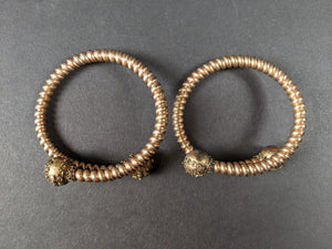 Pair of Victorian Bypass Bracelets