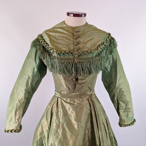 1860s Green Gown