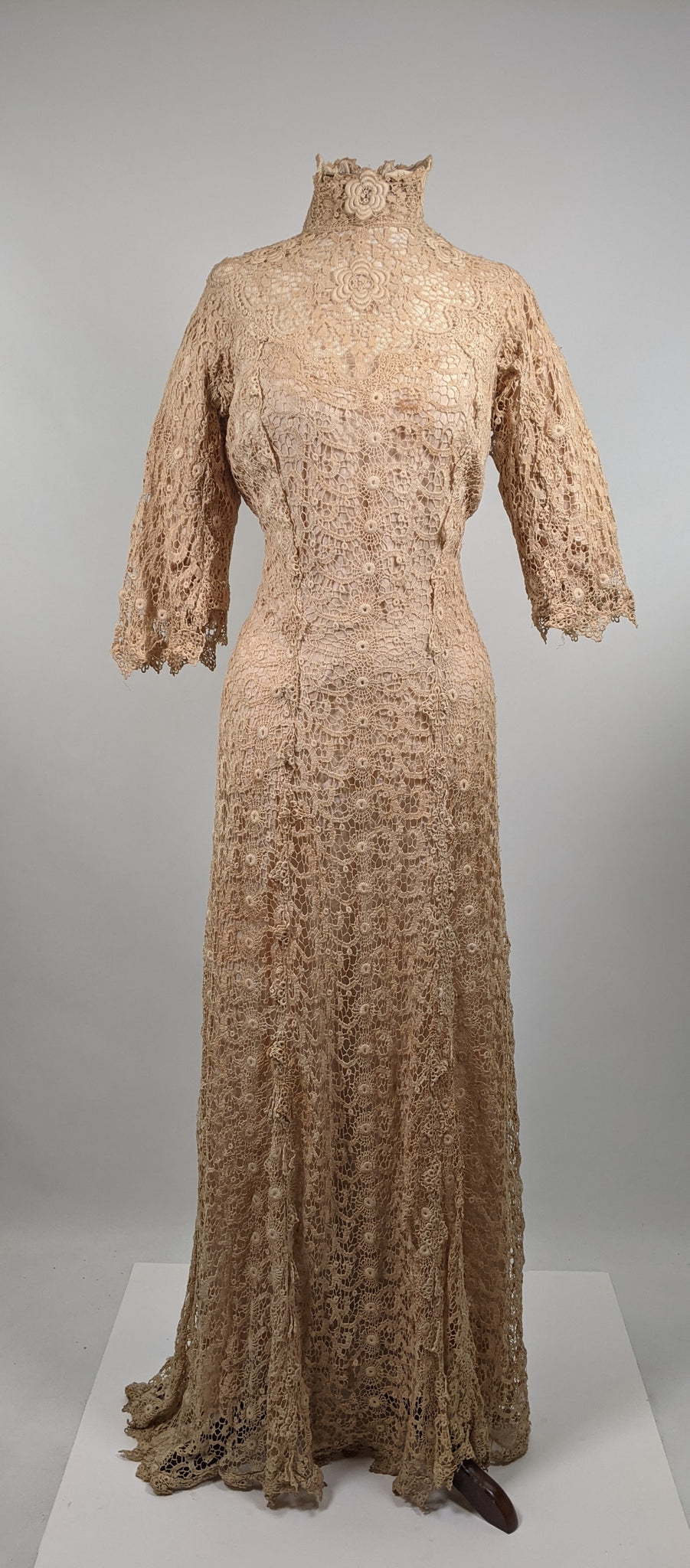 Edwardian Irish Lace Dress – Witchy Vintage Edwardian Irish Lace Dress – Witchy Vintage