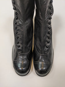 1910s Side Button Boots | Approx Sz 5