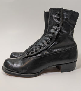 1910s Side Button Boots | Approx Sz 5