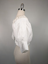 Load image into Gallery viewer, 1910s Cotton Corset Cover / Dress Top