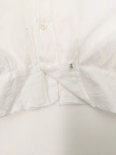 Load image into Gallery viewer, 1910s Cotton Corset Cover / Dress Top