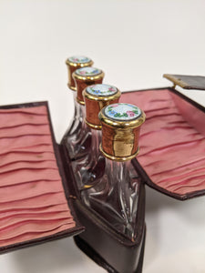 1910s Perfume Bottle Set + Case