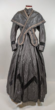 Load image into Gallery viewer, 1860s Mourning Dress