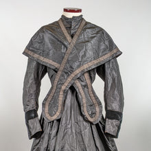 Load image into Gallery viewer, 1860s Mourning Dress