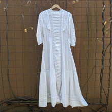 Load image into Gallery viewer, 1910s White Cotton Lingerie Dress