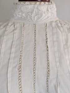 1900s Thistle Linen Dress