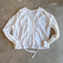 Load image into Gallery viewer, Late 1910s-Early 1920s Cotton Blouse