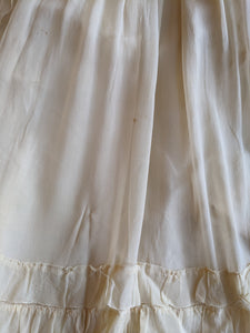 1910s Silk Chiffon Dress | Study / Display