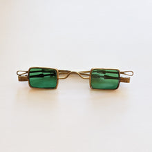 Load image into Gallery viewer, 19th C. Green Tinted 4-Lens Eyeglasses
