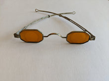 Load image into Gallery viewer, 19th C. Orange Tinted Eyeglasses