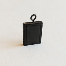 Load image into Gallery viewer, Victorian Whitby Jet Book Pendant