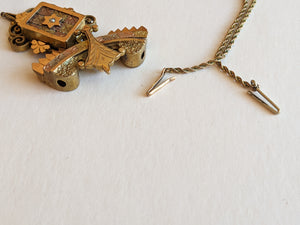 19th C. Etruscan Revival Locket Necklace
