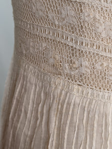 1900s Lingerie Dress | 23" Waist