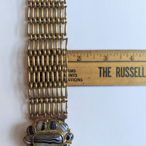 19th c. Scottish Agate Bracelet