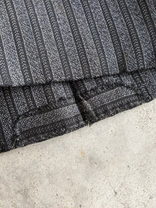 1920s-1930s Striped Wool Trousers | 39" Waist