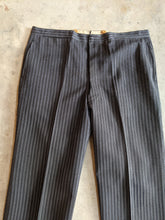 Load image into Gallery viewer, 1920s-1930s Striped Wool Trousers | 39&quot; Waist