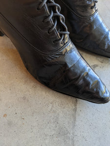 1910s-1920s Lace Up Boots | 7.5-8 US