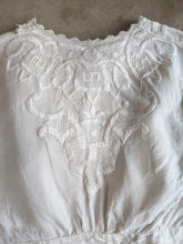 Load image into Gallery viewer, 1900s-1910 White Linen Blouse
