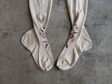 Load image into Gallery viewer, Antique Embroidered Stockings