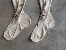 Load image into Gallery viewer, Antique Embroidered Stockings