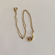 Load image into Gallery viewer, 1900s-1910s 14k Gold Moon Pendant Conversion