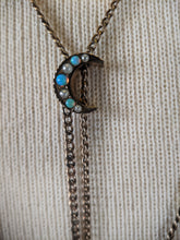Load image into Gallery viewer, 1900s-1910s Opal + Seed Pearl Slide Chain
