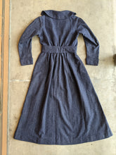 Load image into Gallery viewer, Late Teens-Early Twenties Wool Dress