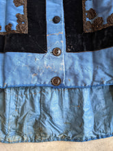 Load image into Gallery viewer, 1880s Blue Wrapper Dress | Study or Display