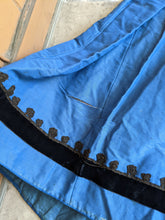 Load image into Gallery viewer, 1880s Blue Wrapper Dress | Study or Display