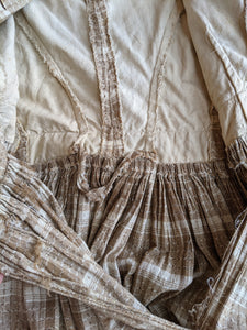 Antique Cotton Prairie Dress