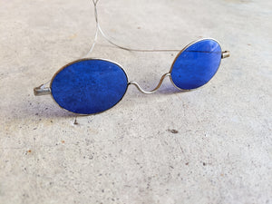 Cobalt Blue 1890s-1900s Tinted Glasses