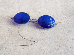 Cobalt Blue 1890s-1900s Tinted Glasses #2