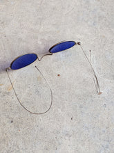 Load image into Gallery viewer, Cobalt Blue 1890s-1900s Tinted Glasses #2