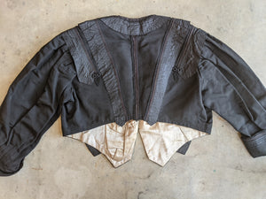 1900s Silk Eton Jacket | Study or Repair