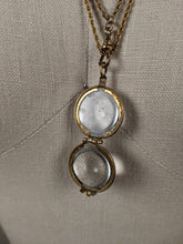 Load image into Gallery viewer, Early 20th c. Pools of Light Locket + Chain