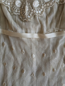 1900s Net Lace Dress