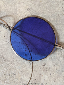 1910s Cobalt Blue Tinted Glasses