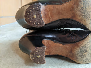 1900s Side Lacing Boots | Approx Sz 7.5-8