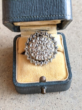 Load image into Gallery viewer, Early 19th c. Black Dot Paste Silver Ring