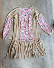 Load image into Gallery viewer, 1920s Silk Floral Dress