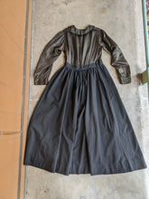 Load image into Gallery viewer, 1910s Black Silk + Wool Dress